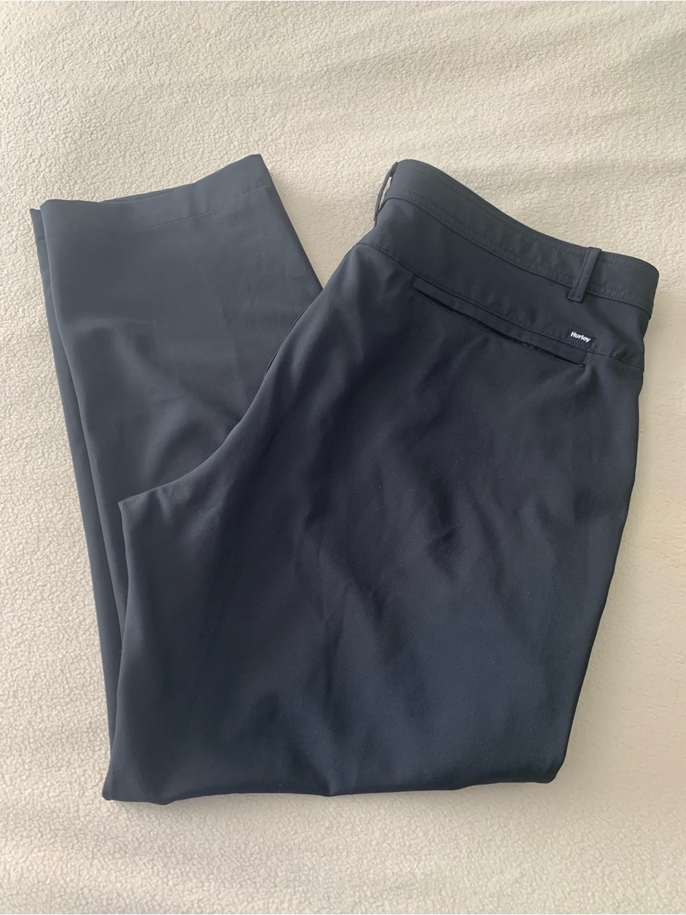 Hurley Men's Black Dress Pants - Slim Tailored Style